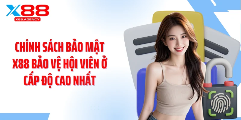 Chính sách bảo mật X88 bảo vệ hội viên ở cấp độ cao nhất