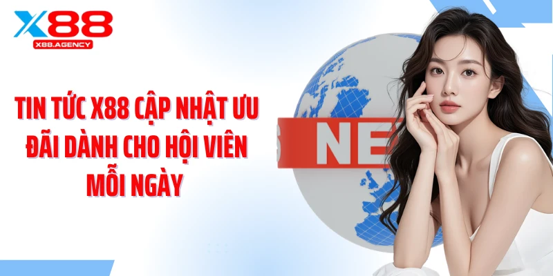 Tin tức X88 cập nhật ưu đãi dành cho hội viên mỗi ngày 